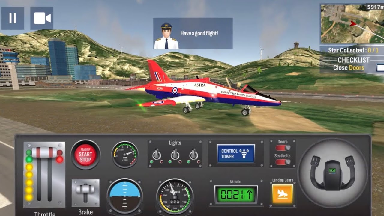 FIGHTER AIRPLANE MISSION COMPLETE GAMEPLAY AIRPLANE PRO FLIGHT SIMULATOR: #video #gameplay #gamer