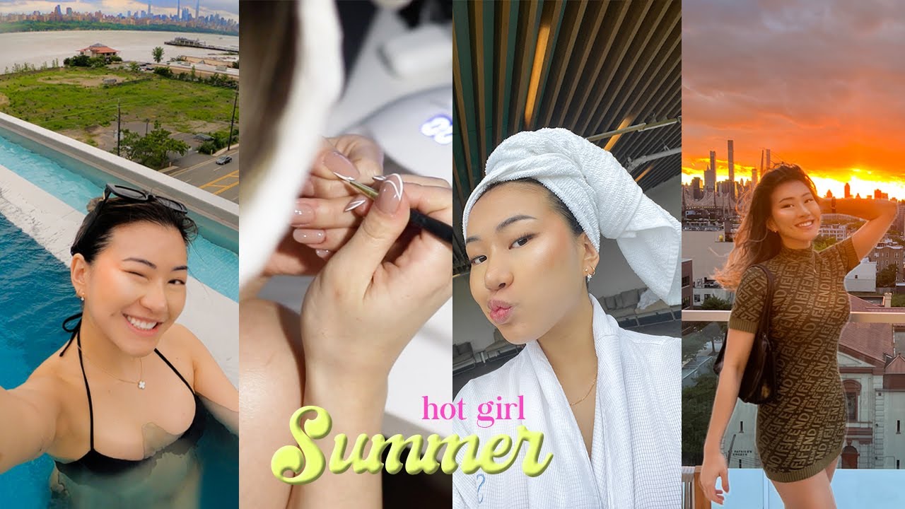 hot girl summer glow up transformation for a vacation that i never went on