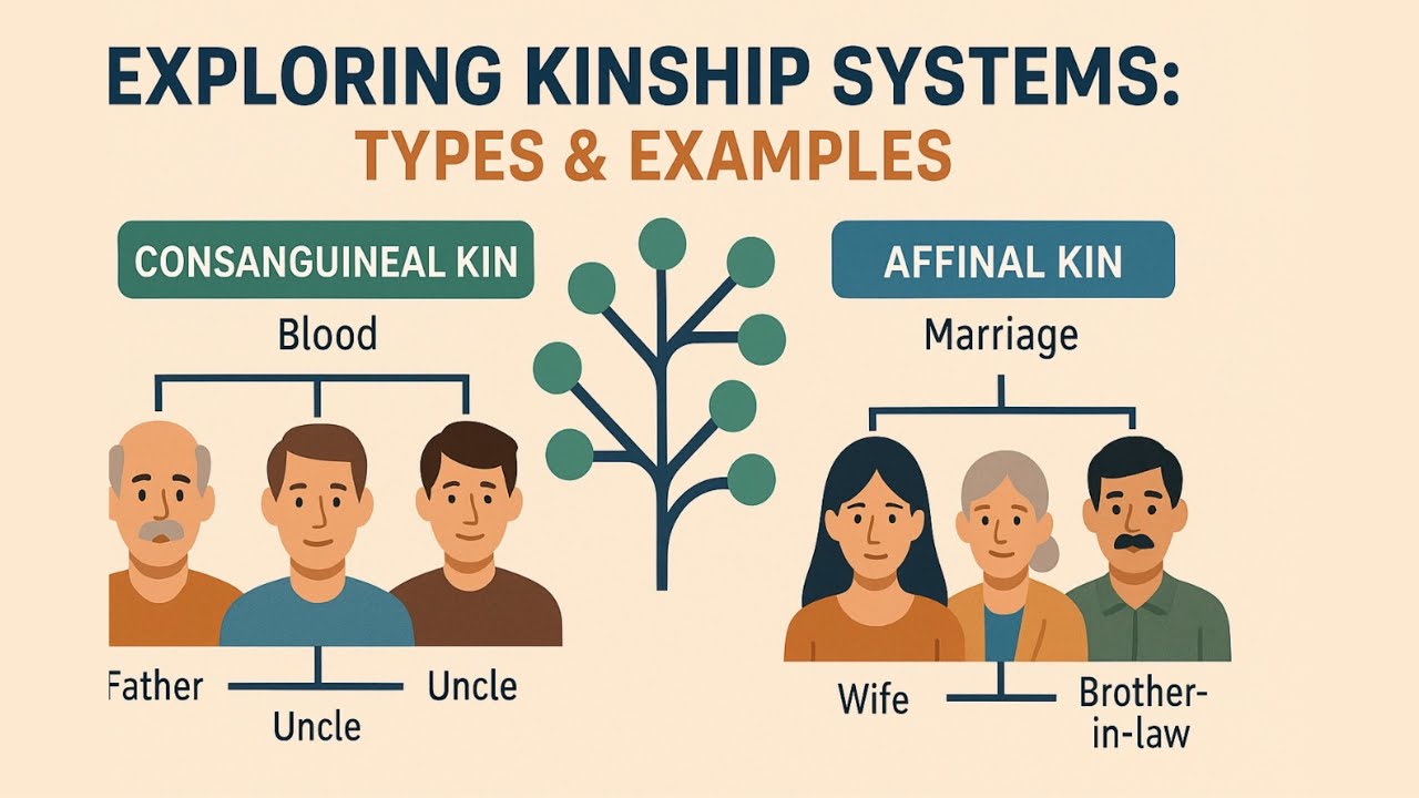 Exploring Kinship Systems: Types & Examples #anthropology #ytshorts #shorts #trending