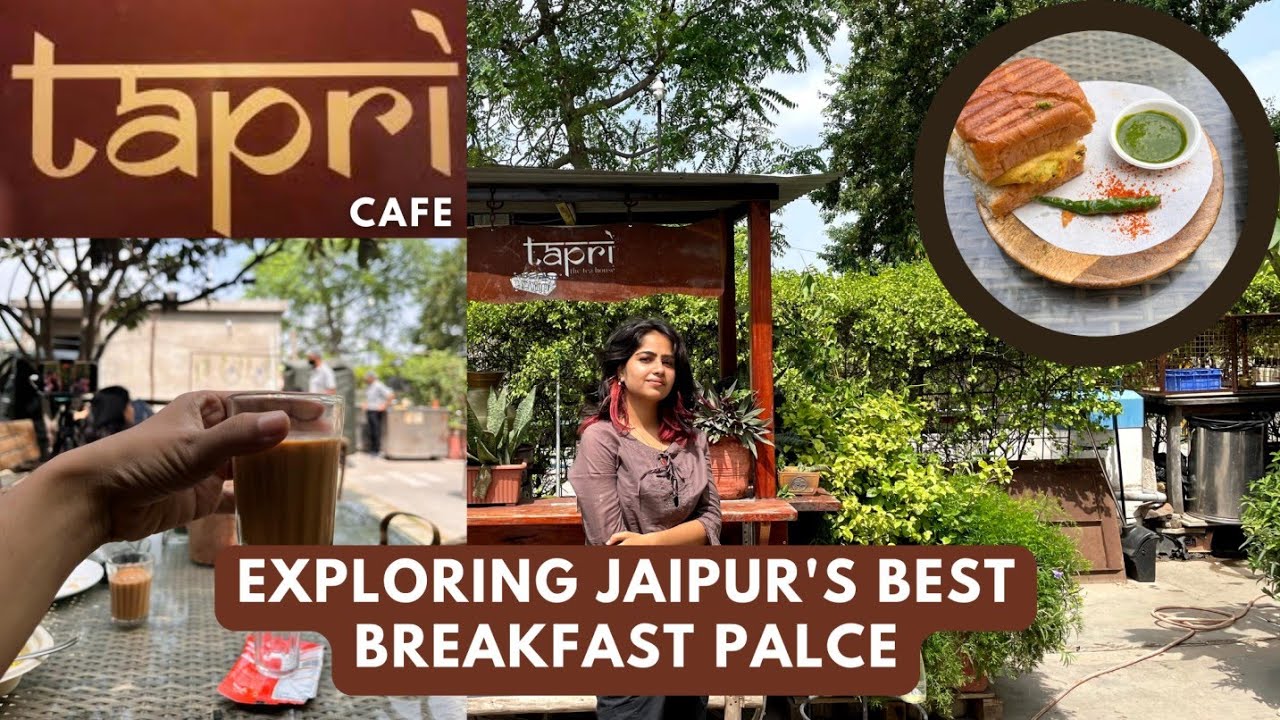 Exploring Jaipur's best Breakfast | Family point | Tapri | Cafe in JAIPUR