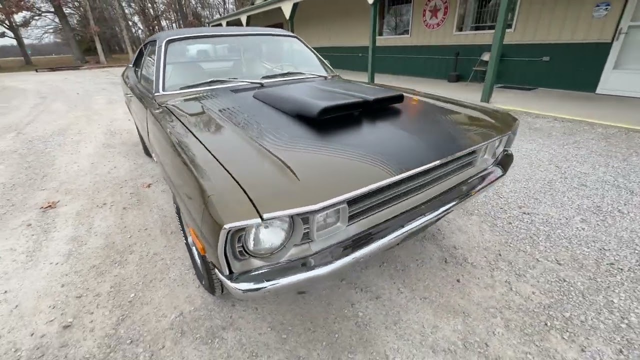 Dodge Demon 340 4-ступенчатая коробка передач, 1972 год выпуска.