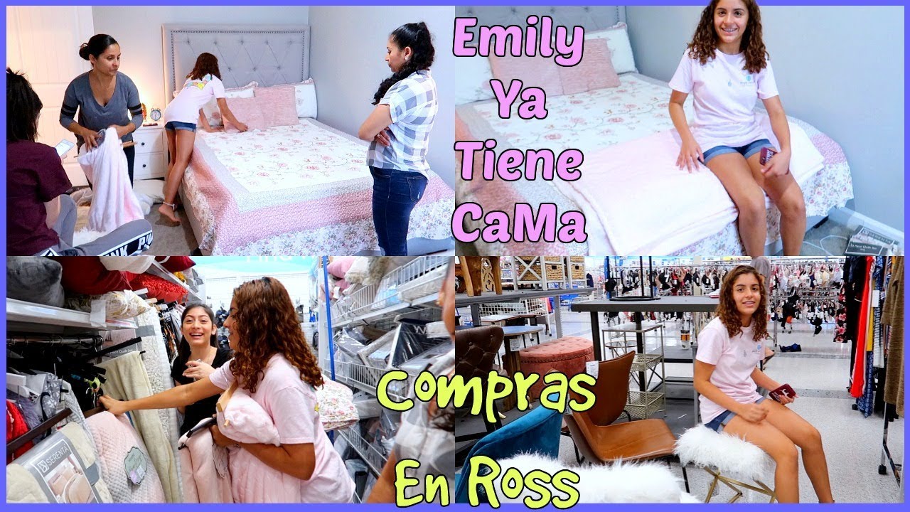 Emily Ya Tiene Cama 🛏😍 Comprando Decoración Y Cobijas En ROSS - ♡IsabelVlogs♡