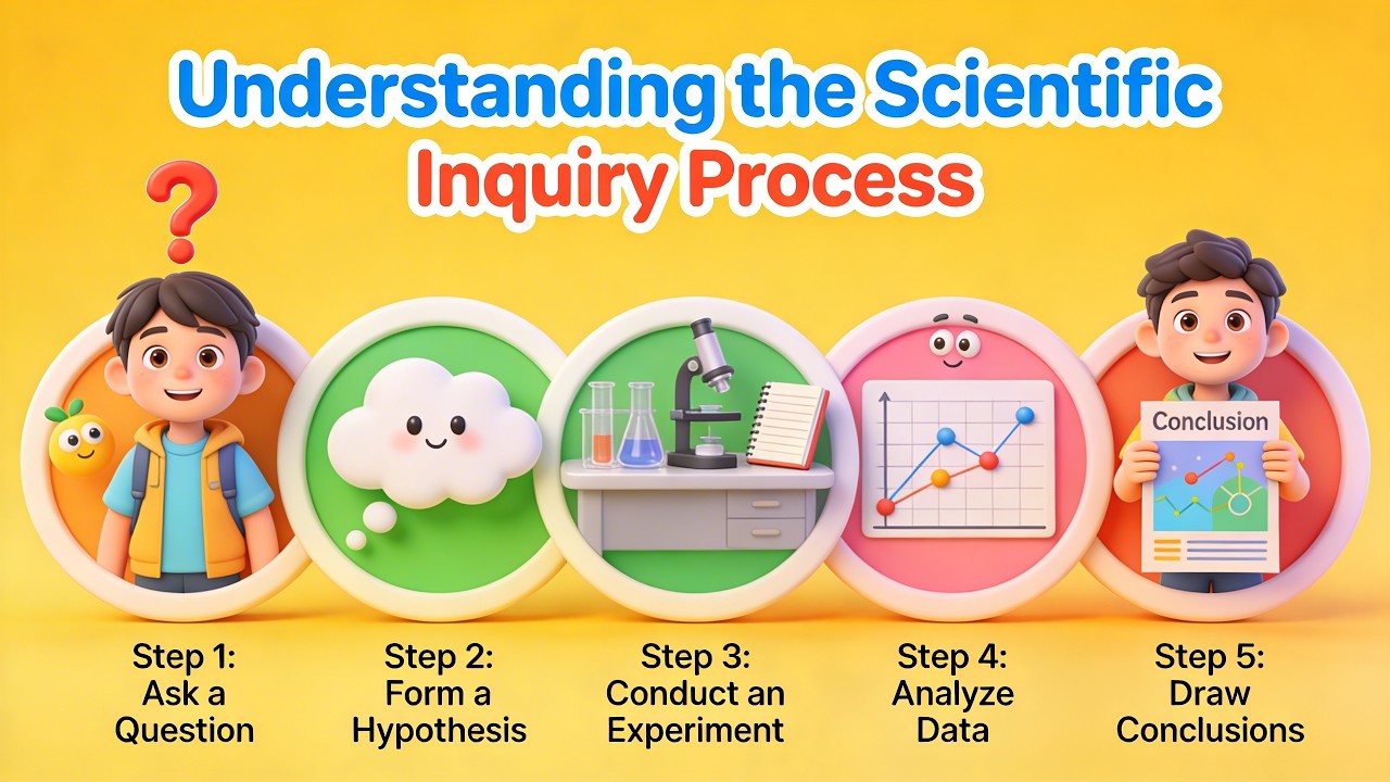 Understanding the Scientific Inquiry Process (12 Minutes)