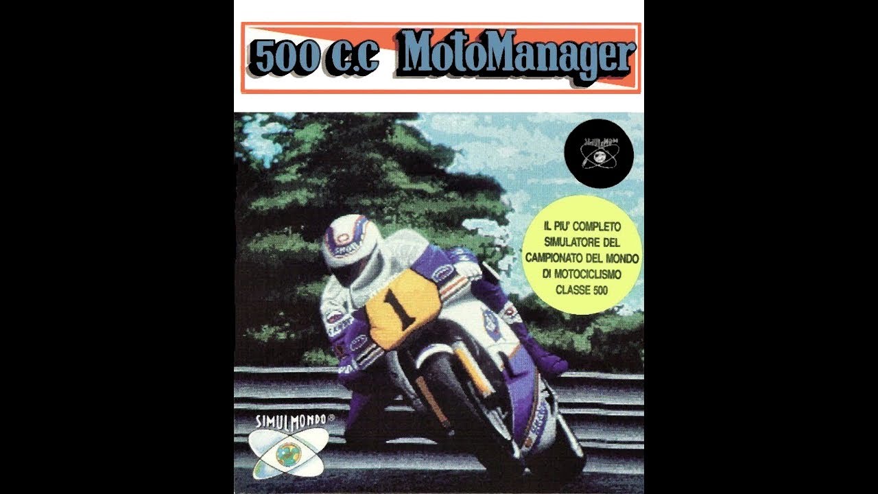 Commodore 64 - 500cc Motomanager 'Title & Credits'