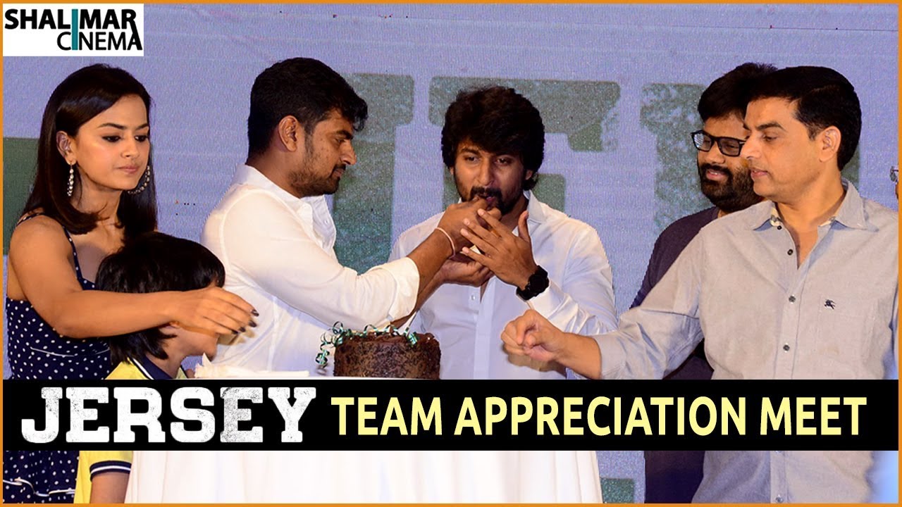 Jersey Movie Appreciation Meet || Nani,Shraddha Srinath, Anirudh, Gowtam Tinnanuri || Shalimarcinema