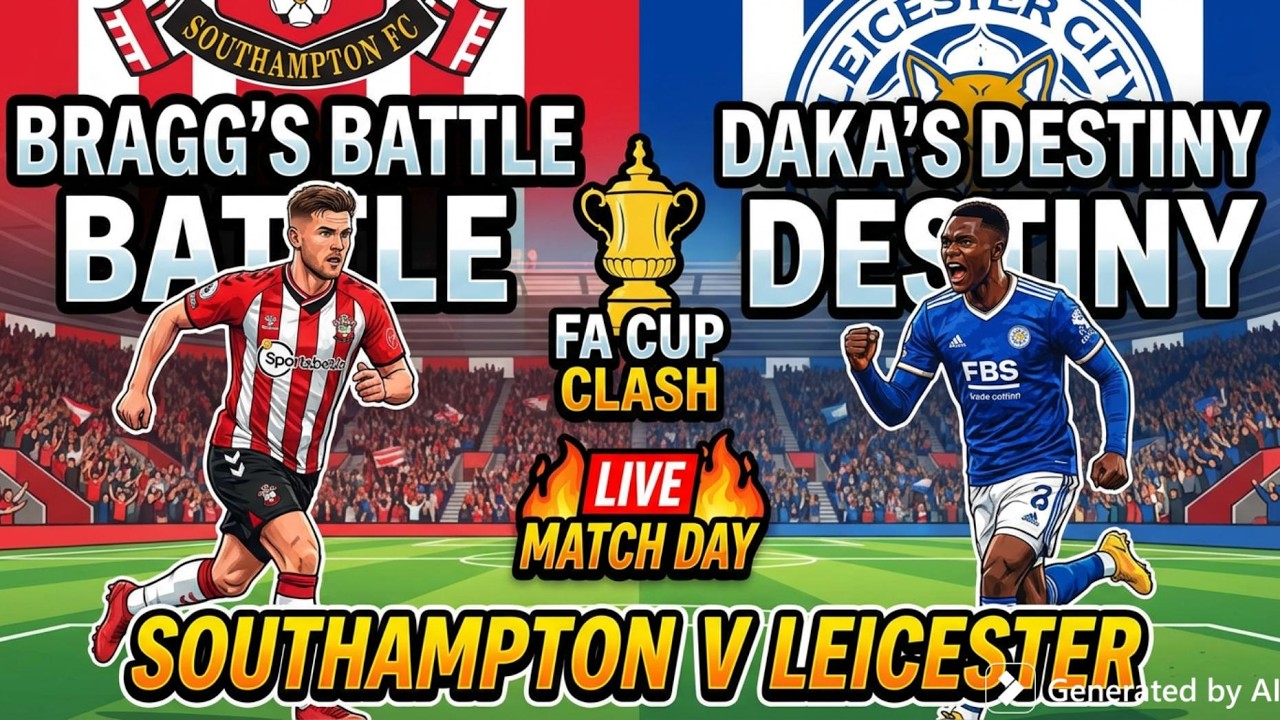 Southampton vs Leicester City FA Cup Clash!