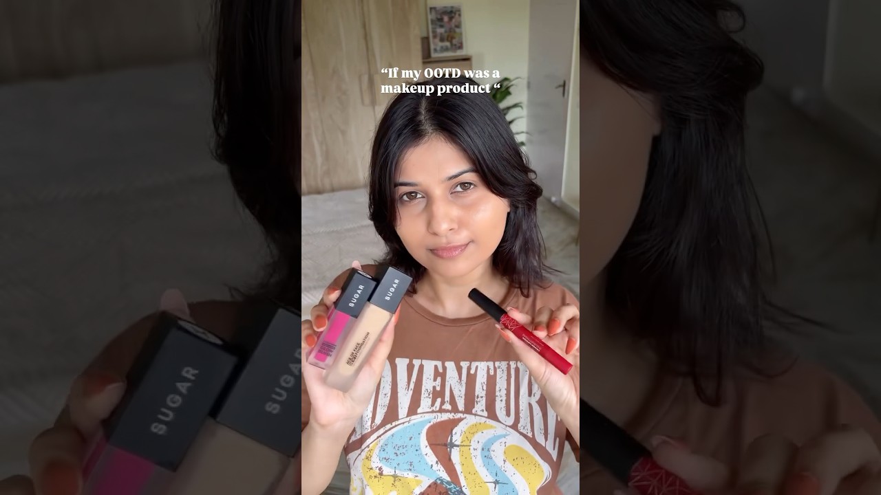 If My OOTD Was A Makeup Product | #shorts | SUGAR Cosmetics