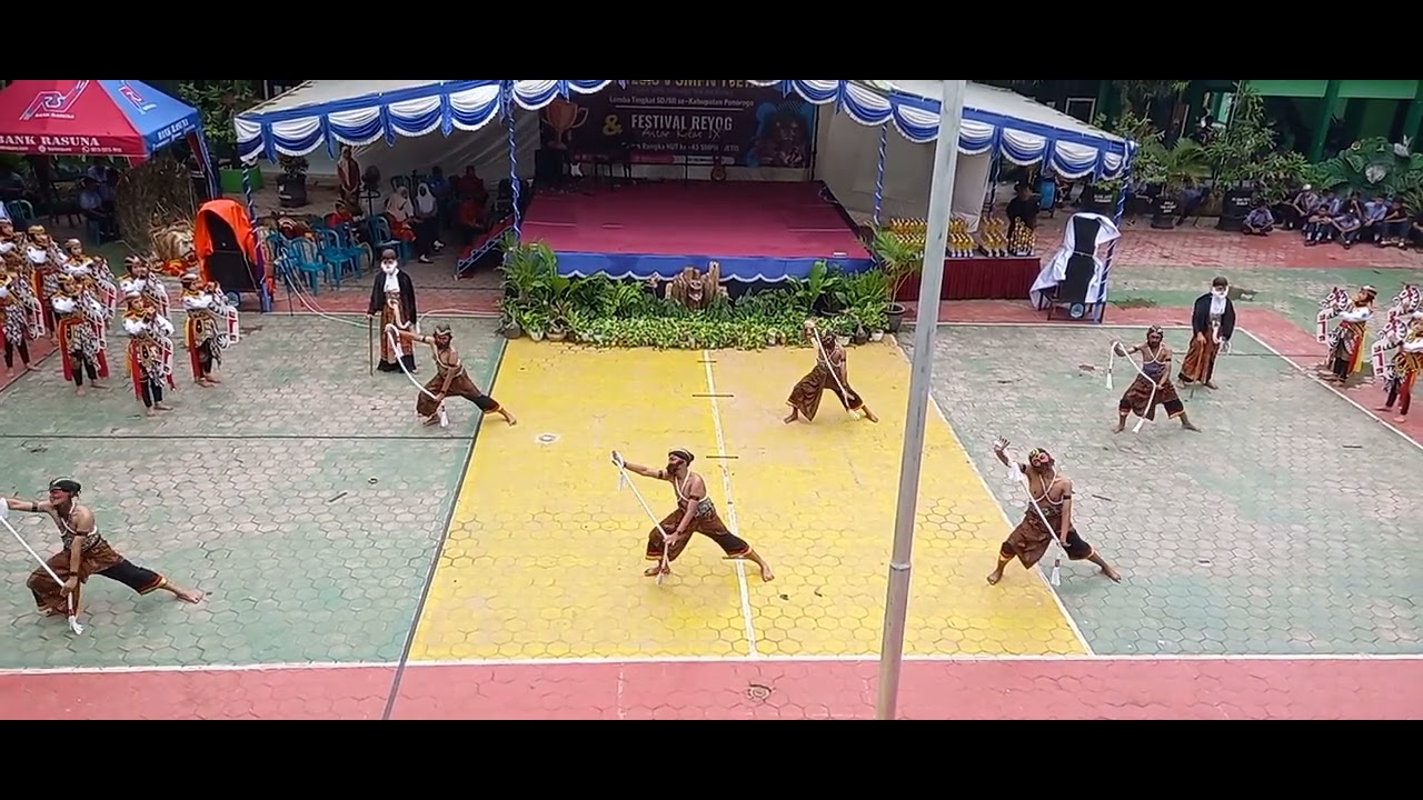 Kenangan Juara 1 Reog kelas 9G||Penilaian FRAK kesenian reog ponorogo