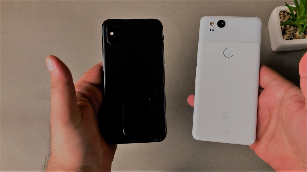 Iphone X VS Google PIXEL 2 || Speed and Ram Management test...Is it possible?