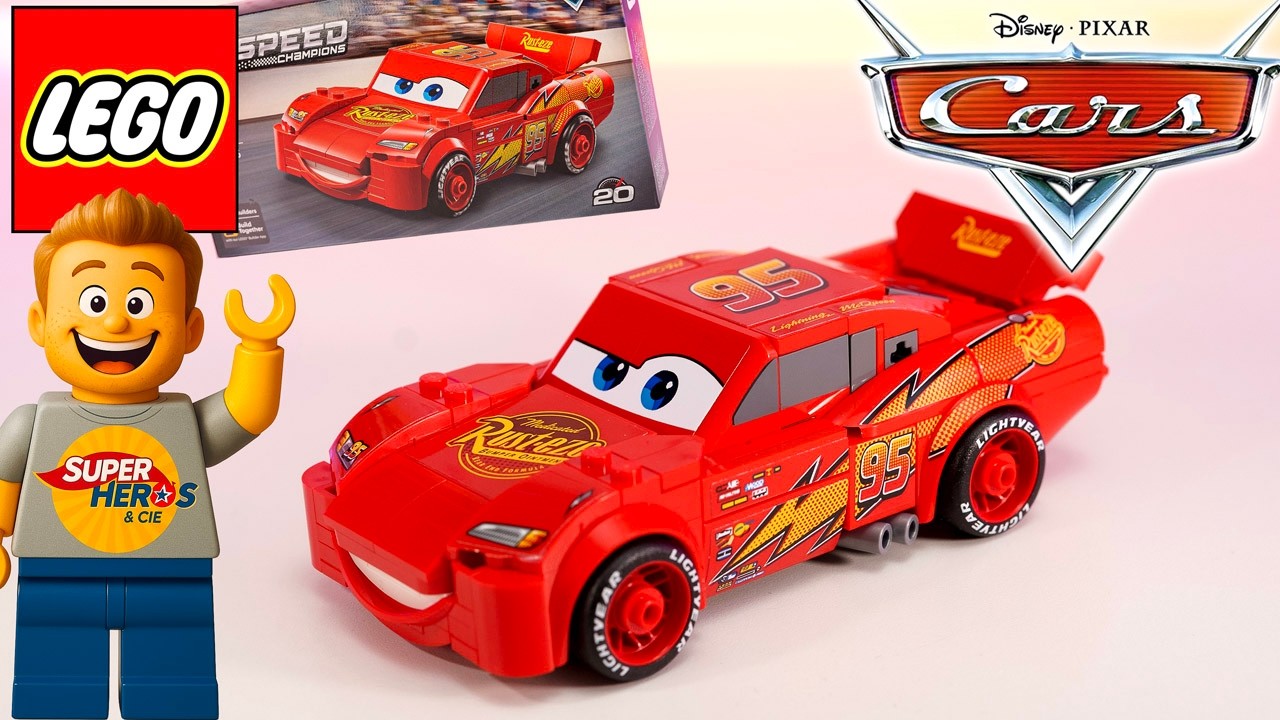FLASH MCQUEEN en SPEED CHAMPIONS Le Set LEGO 77255 Sympa mais pas Parfait