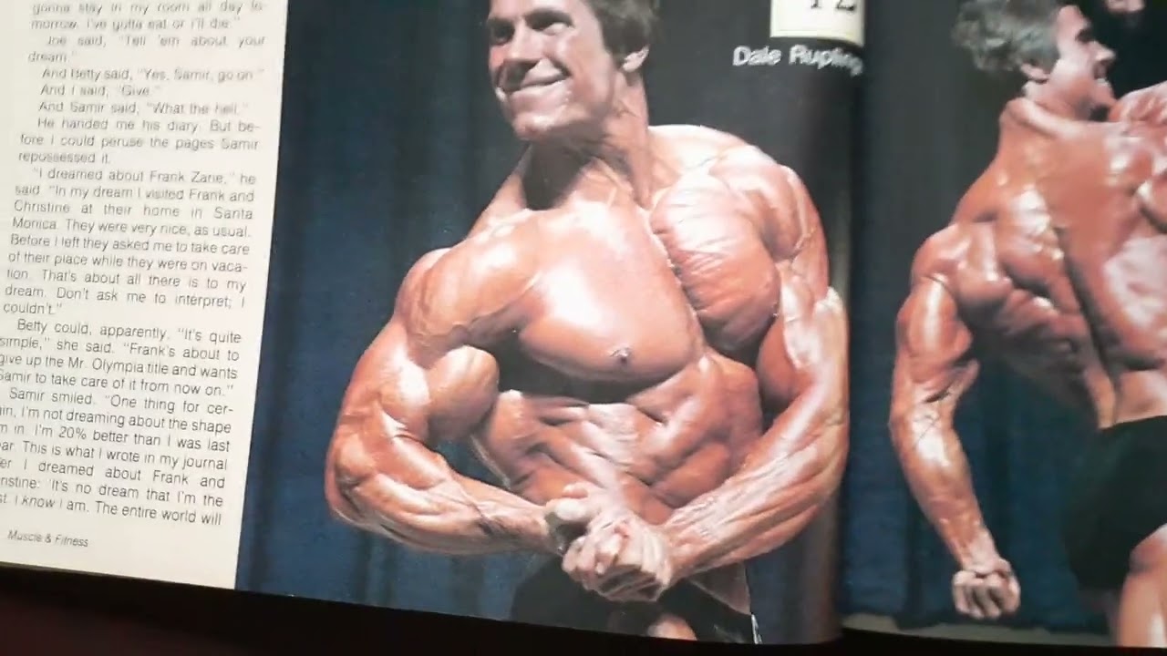 February 1984 Muscle & Fitness. 1983 Mr. Olympia.