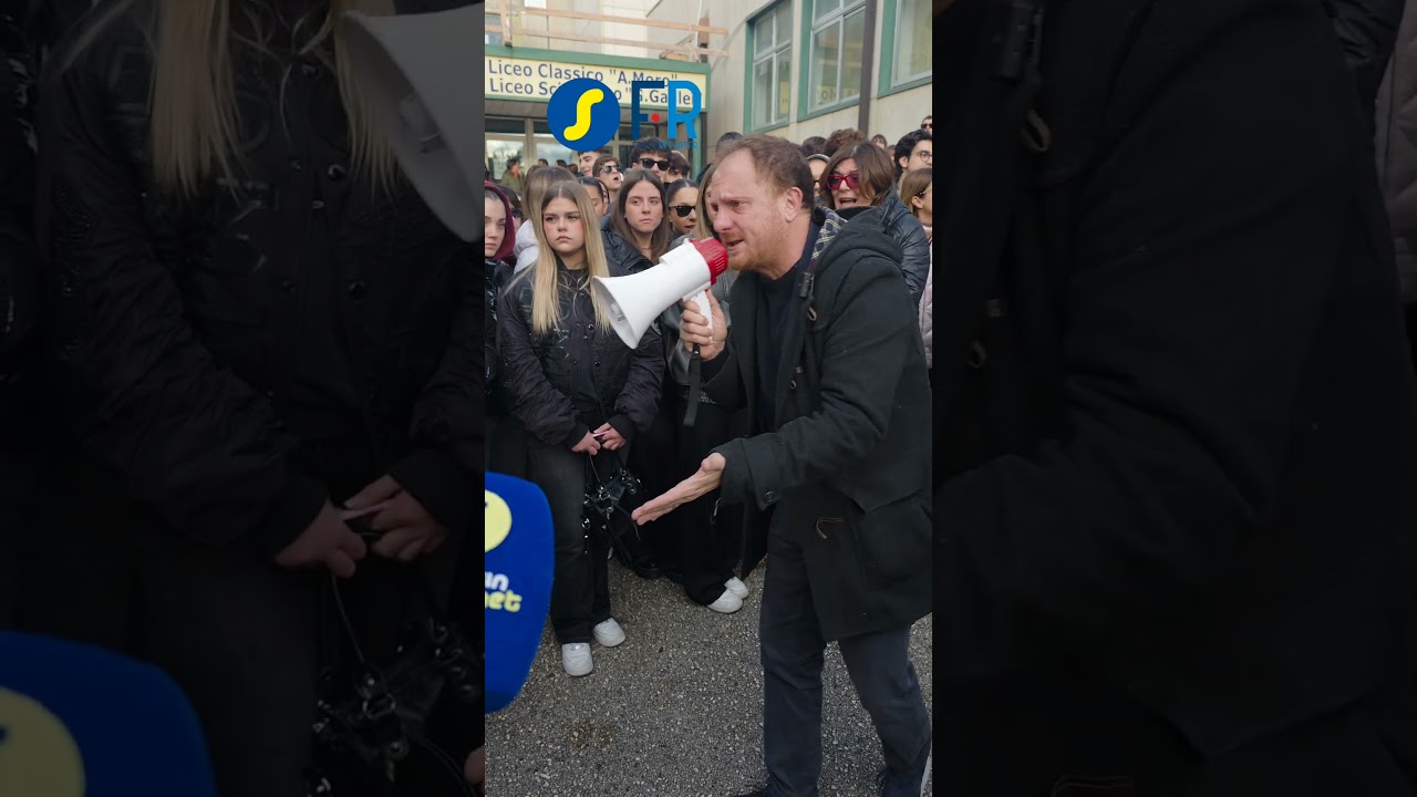 PROTESTA AL LICEO GALILEI-MORO DI MANFREDONIA #ilsipontino #manfredonia #liceogalileimoro #scuola