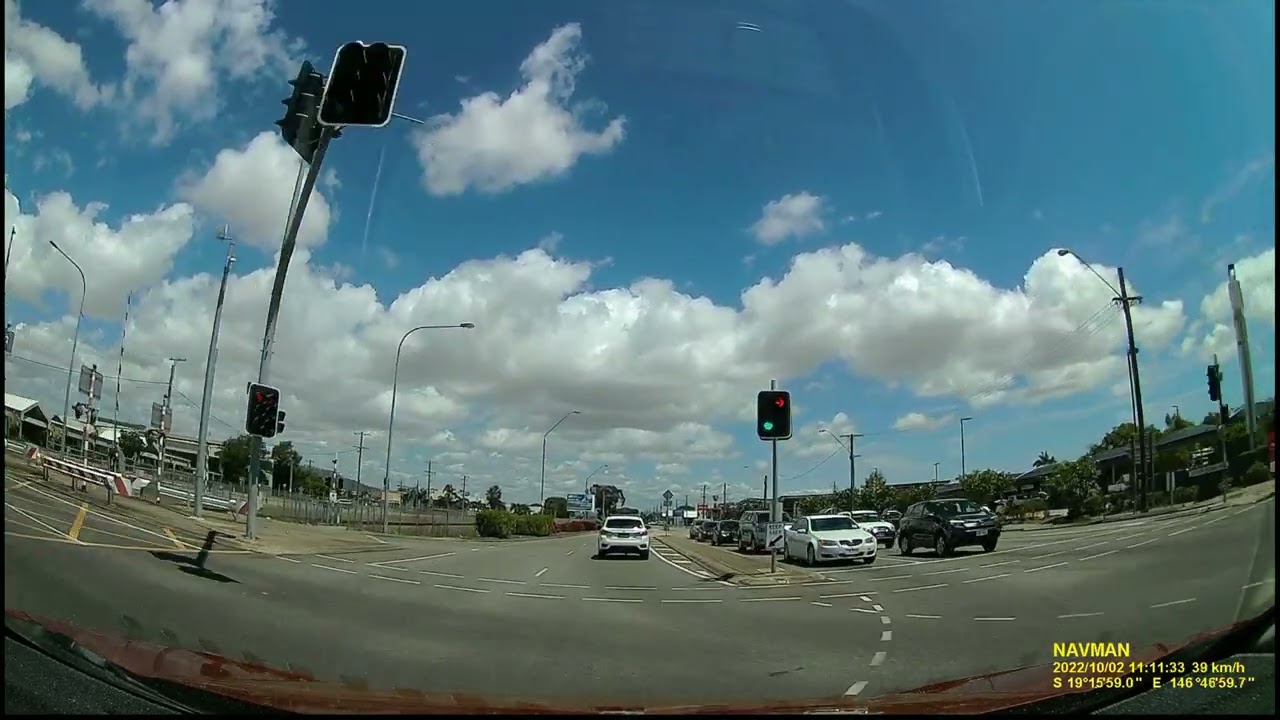 4K FHD Dashcam Owners Australia Footage - Driving To Bohle Via Ingham Road - Townsville - Nth Qld