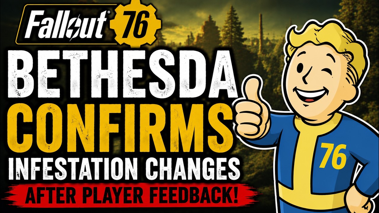 🚨Bethesda подтвердила изменения в заражениях после отзывов игроков🚨
