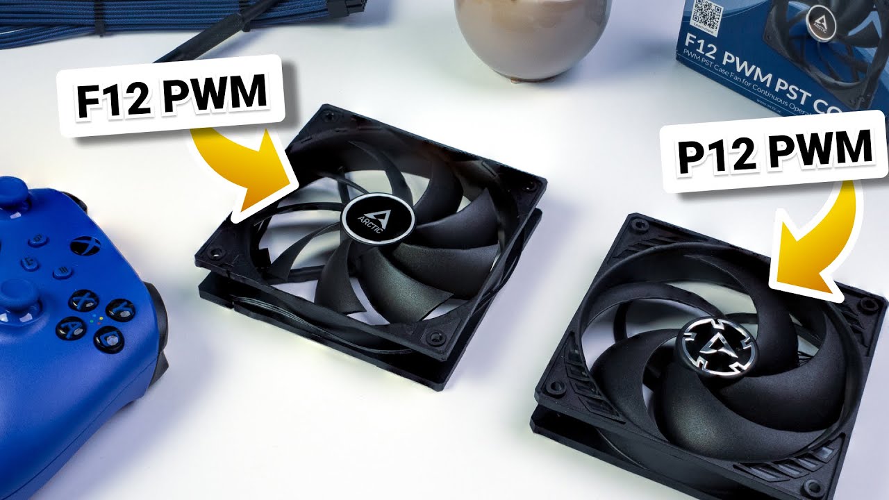 ARCTIC F12 PWM vs P12 PWM : Quel est le meilleur ventilateur PC &agrave; moins de 10&euro; d'ARCTIC ?