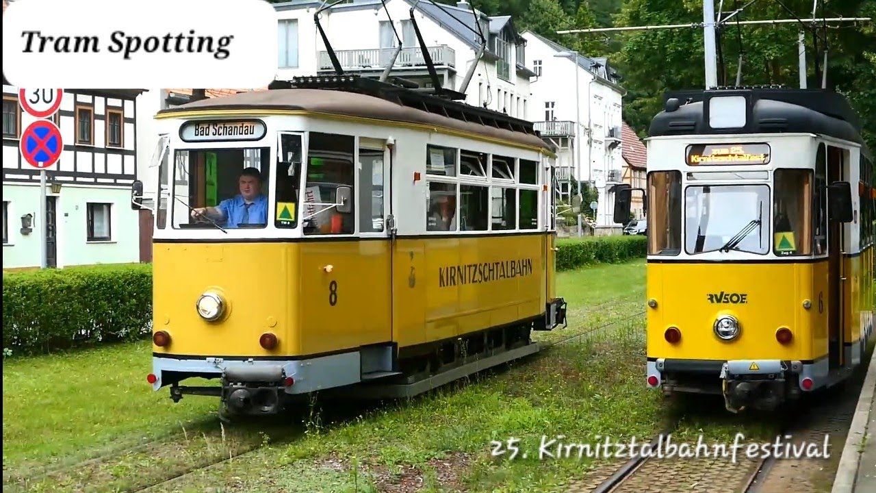 Tram Spotting: 25. Kirnitzschtalfest