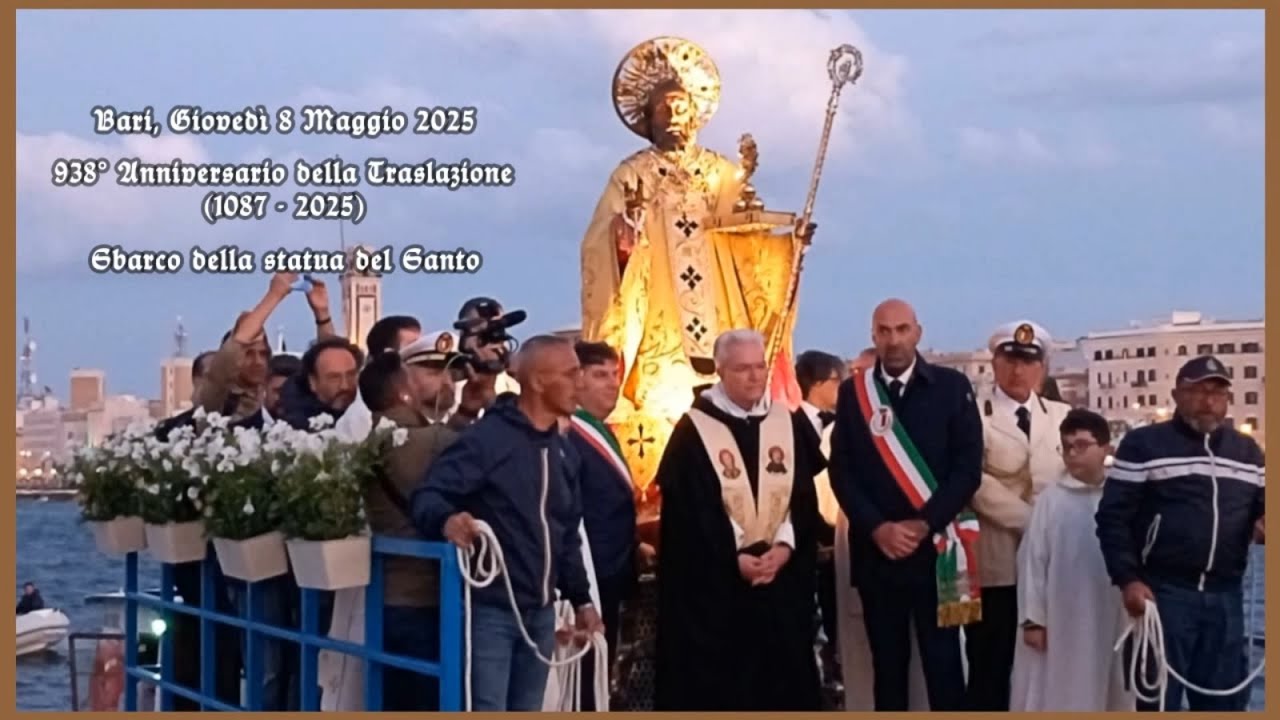 Sbarco della statua del Santo [08-05-25]