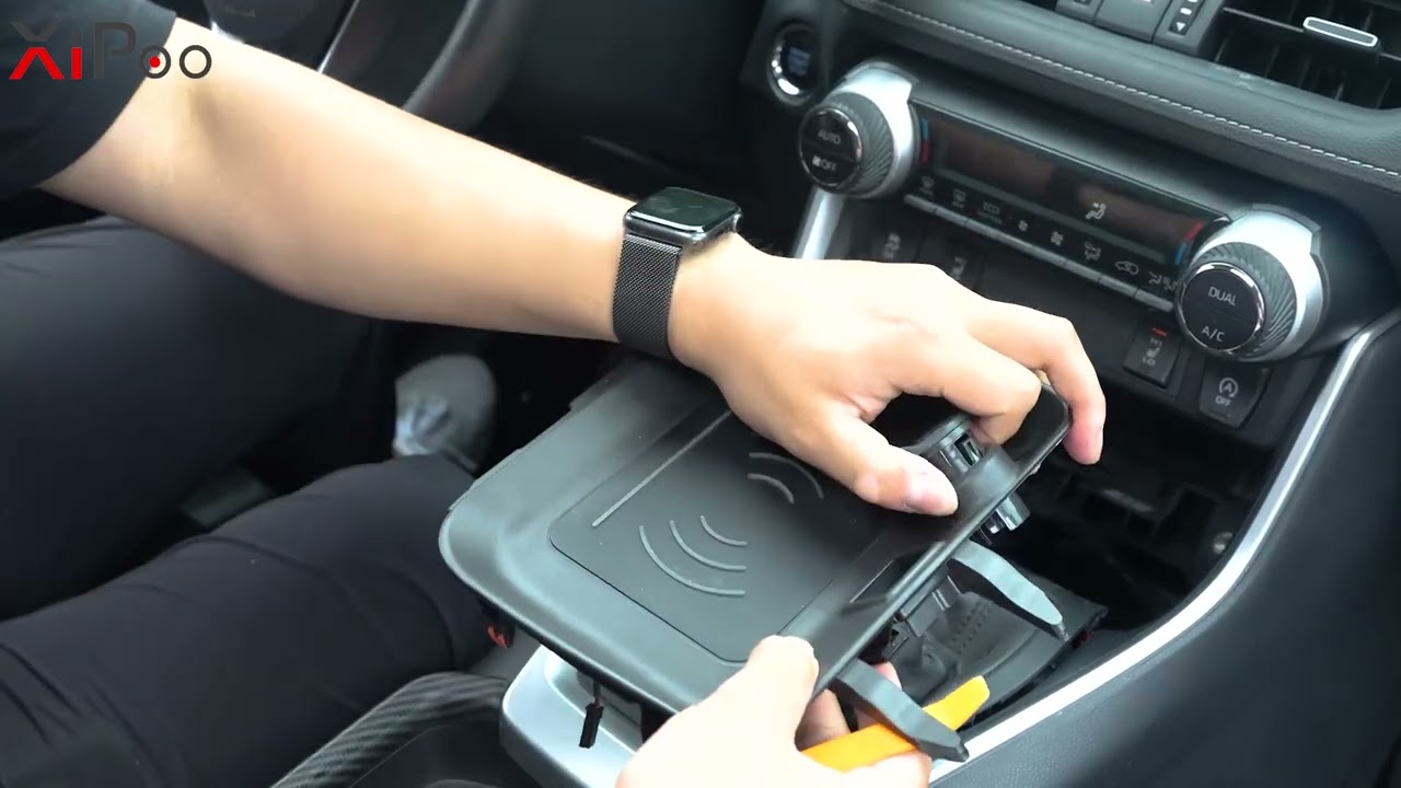 How tp Install 2019-2023 Toyota RAV4 Wireless Charger