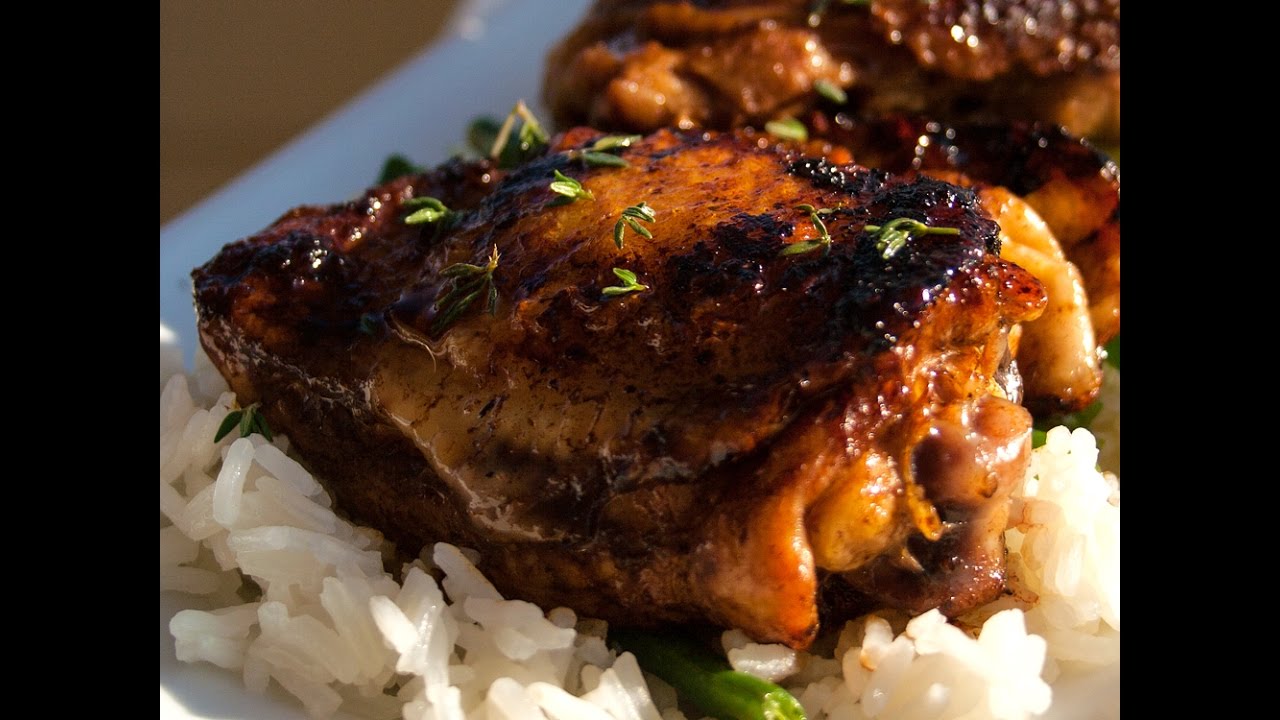 Pan Fried Balsamic Vinegar Chicken Thighs Recipe