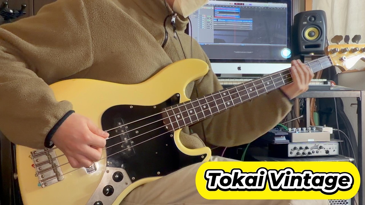 Tokai Jazz Sound JB-45 Japan Vintage Jazz Bass -Sound Demo