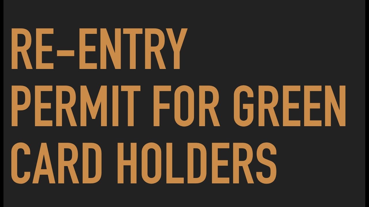 Feiner & Lavy Review on RE ENTRY PERMIT FOR GREEN CARD HOLDERS