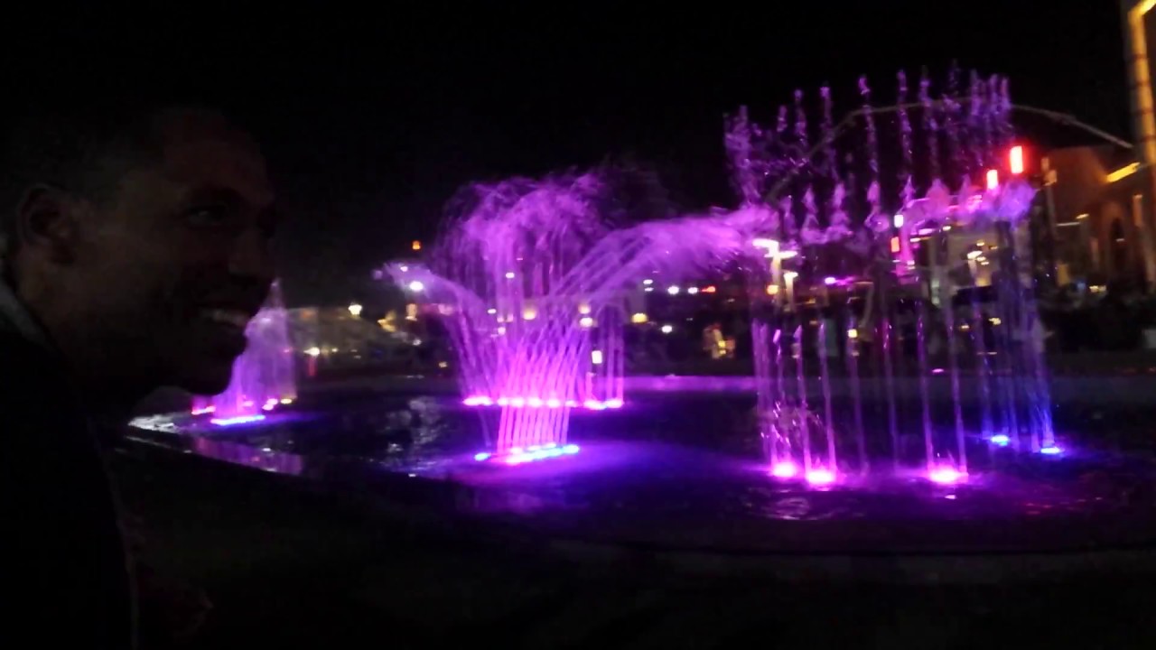 Menara Mall fountain. Marrakech 2018 المنارة