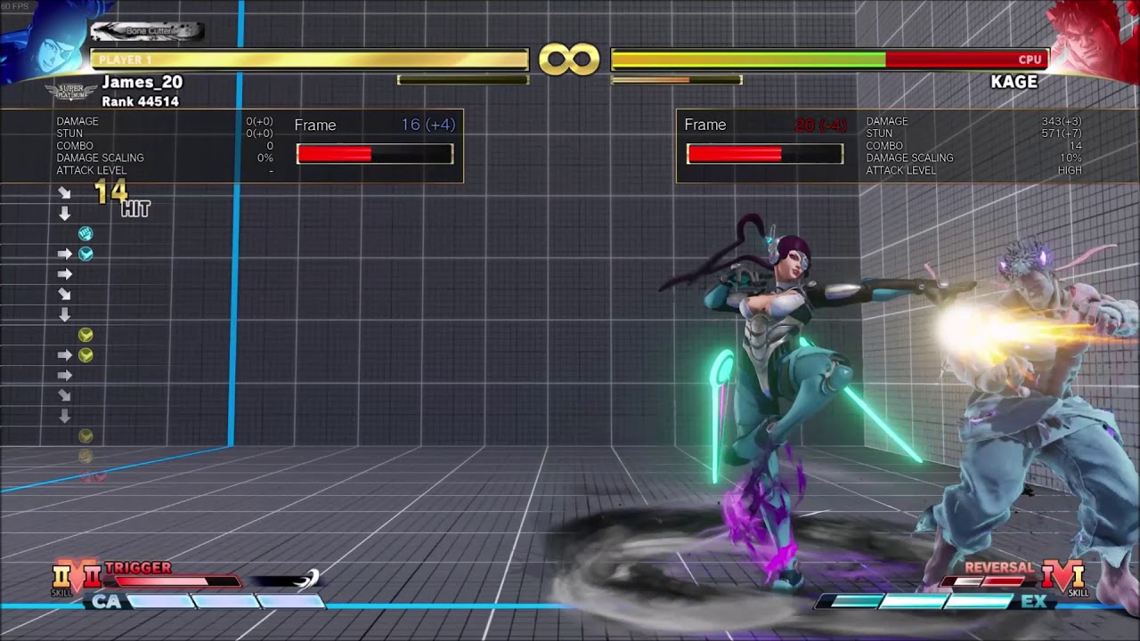 SFV - Juri's New VT2 combo