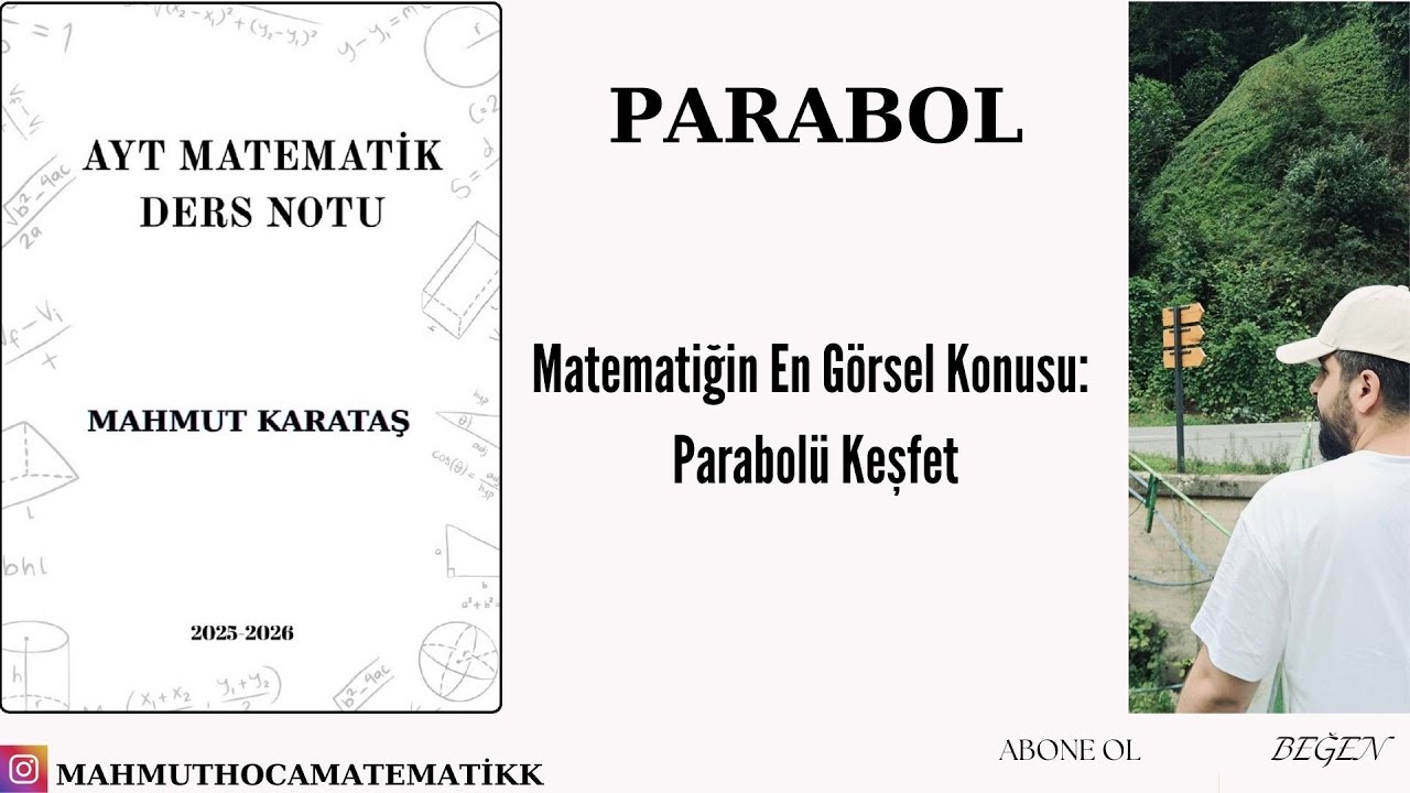 2. Dereceden Fonksiyonlar ve Grafikler (Parabol).