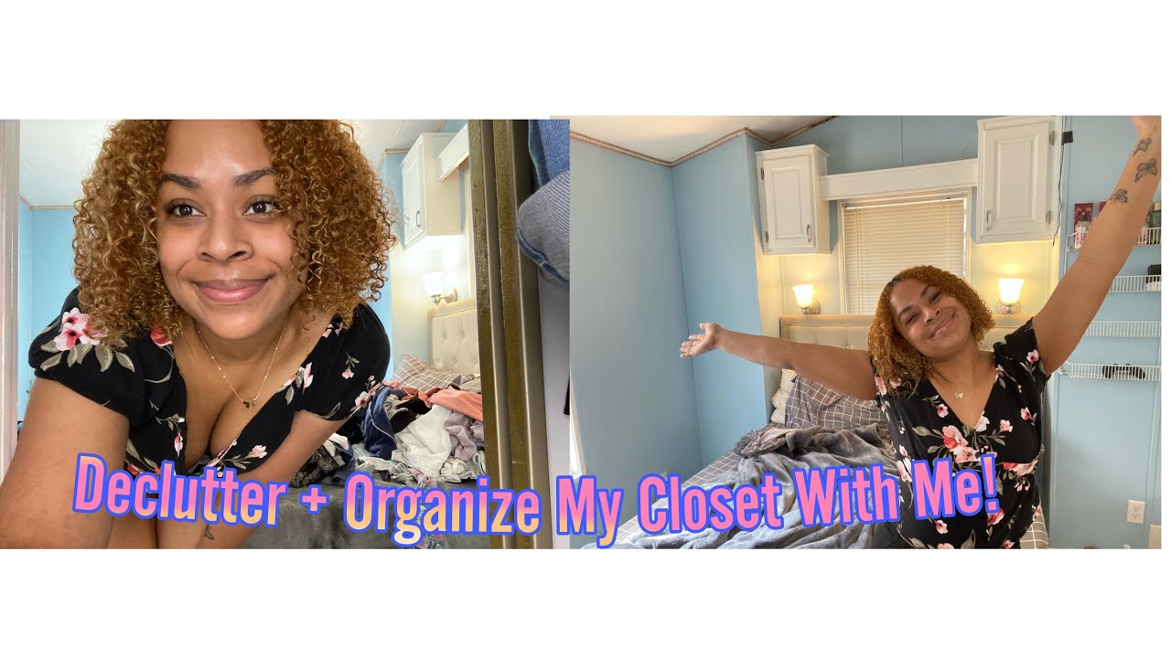 Declutter + Organize My Closet With Me!