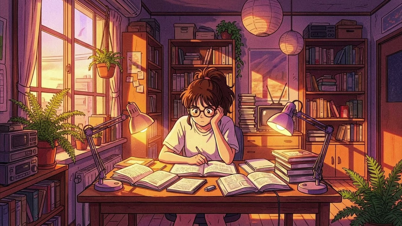 A lofi playlist for reading the same paragraph 50 times