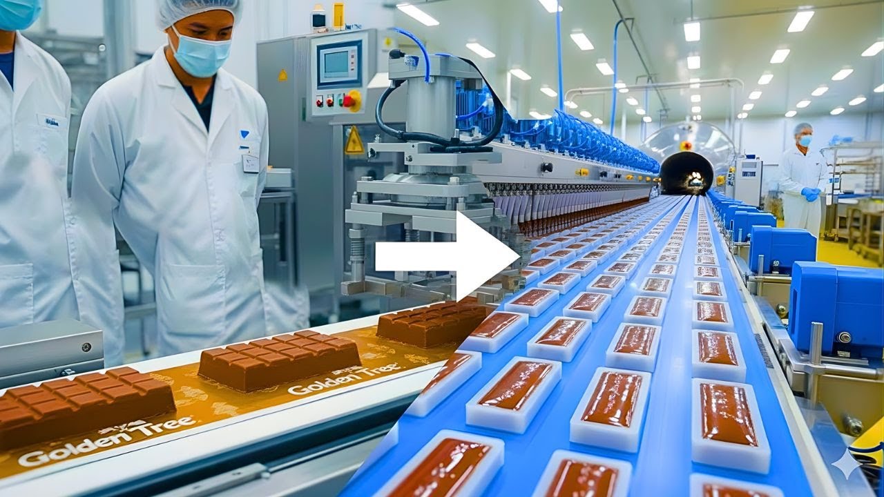 Inside the Golden Tree Chocolate Factory: (Complete Process)