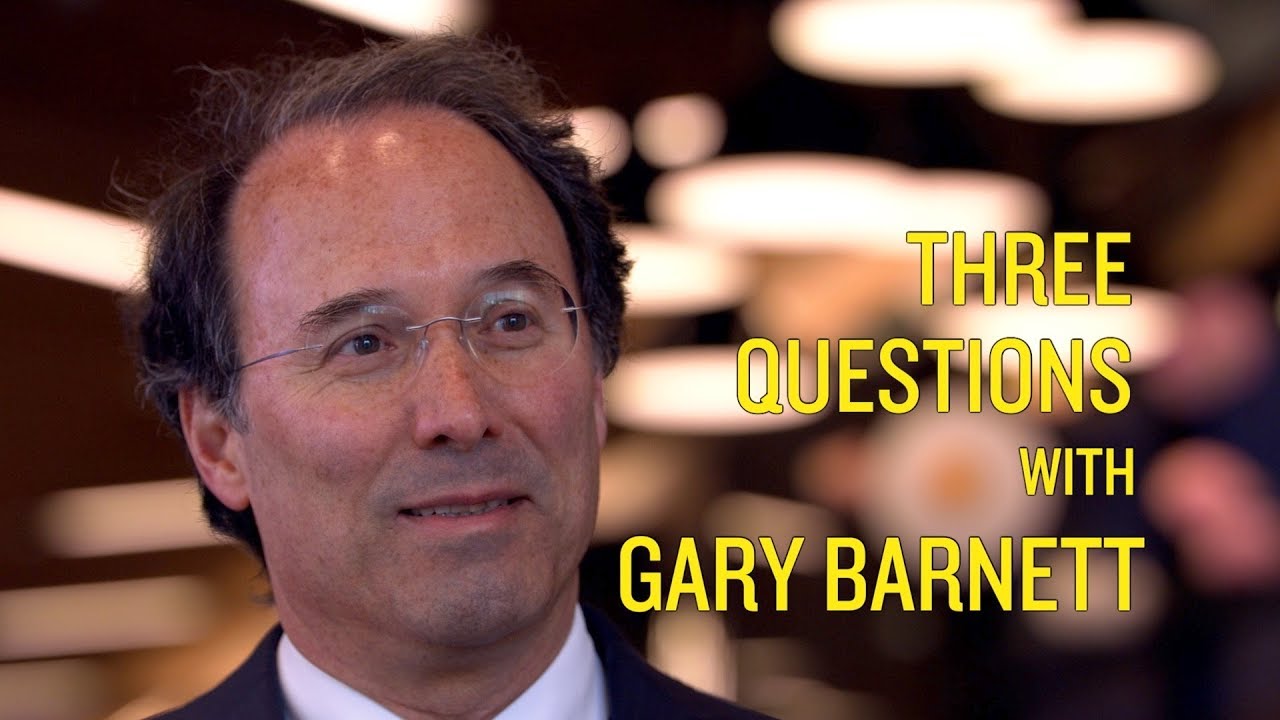 Three Questions with Gary Barnett