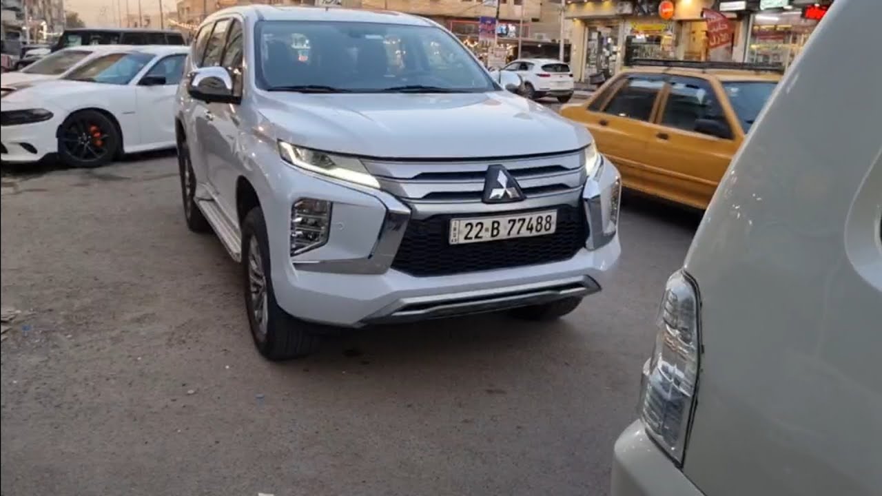 باجيرو سبورت 2020 تركيب شاشة وكاميرات ٣٦٠ درجة ترهم كل انواع السيارات يعني صارت السيارة فول مواصفات