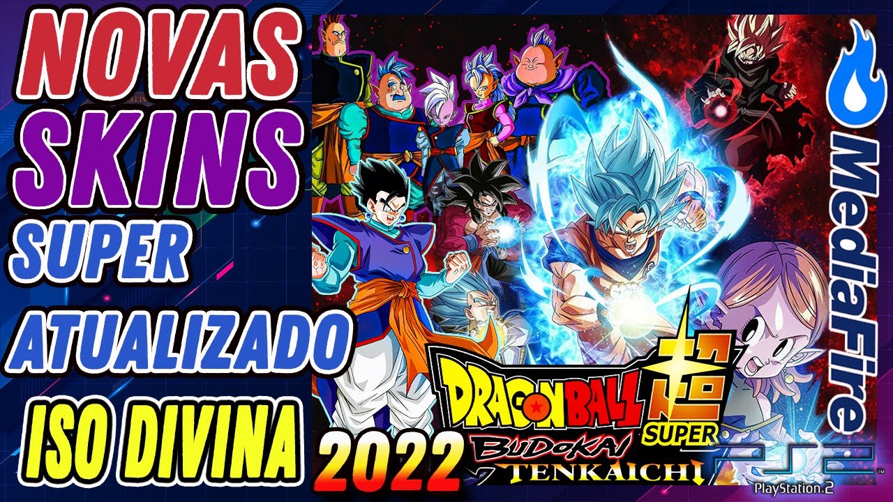 Dragon Ball Z: Tenkaichi 3 ISO DIVINA MOD 2022  Novos Personagens Novas Transformações Divinas!