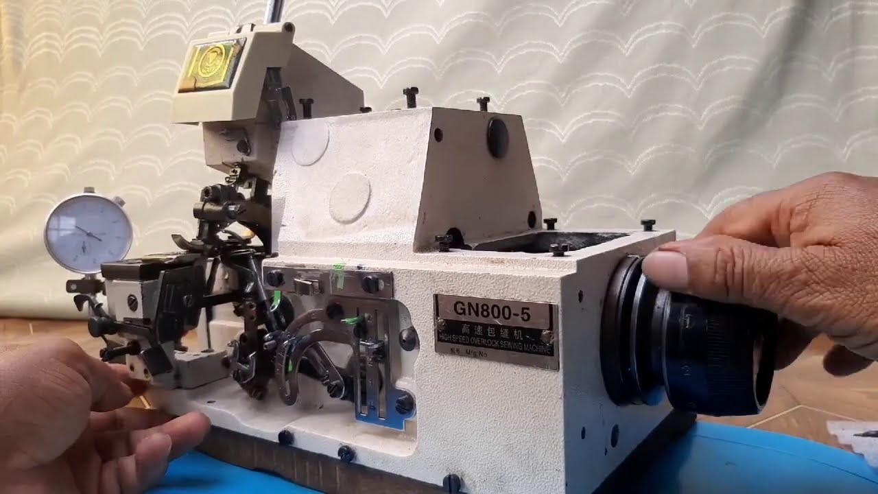 Cambio de Puntadas Gemsy GN800  5