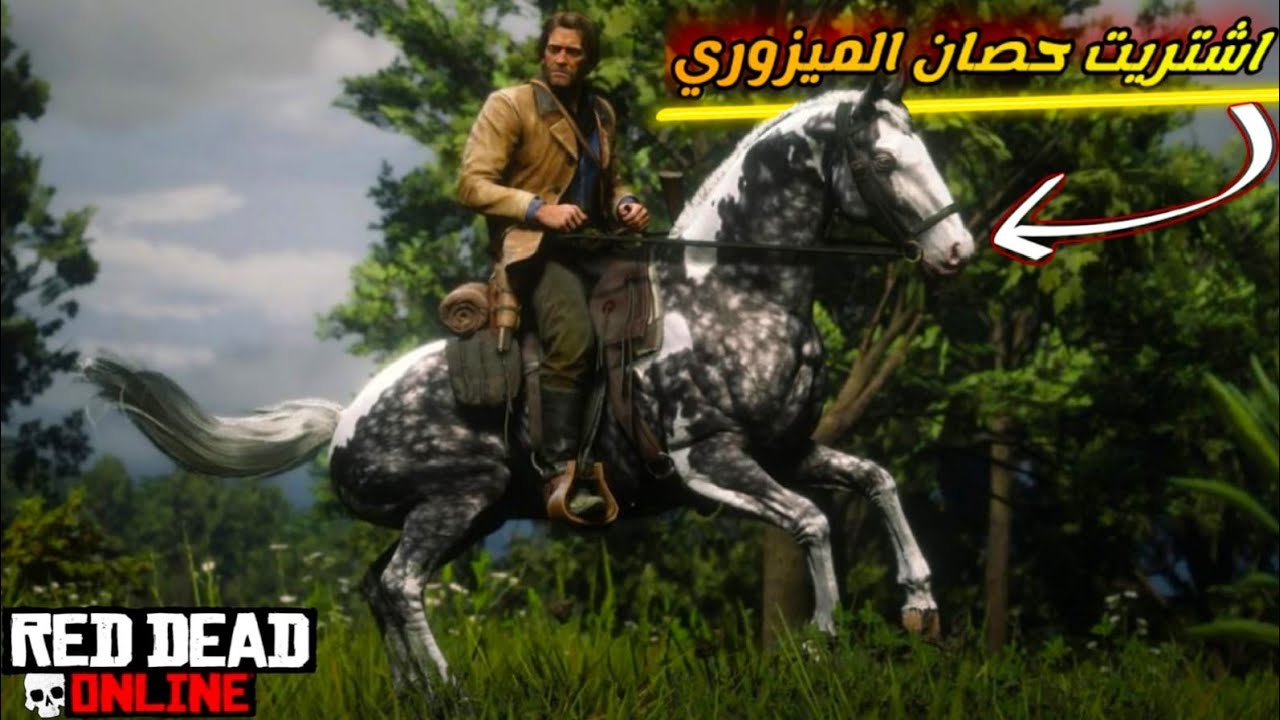 اشتريت حصان جديد في لعبة ريدديد اونلاين rdr2 online