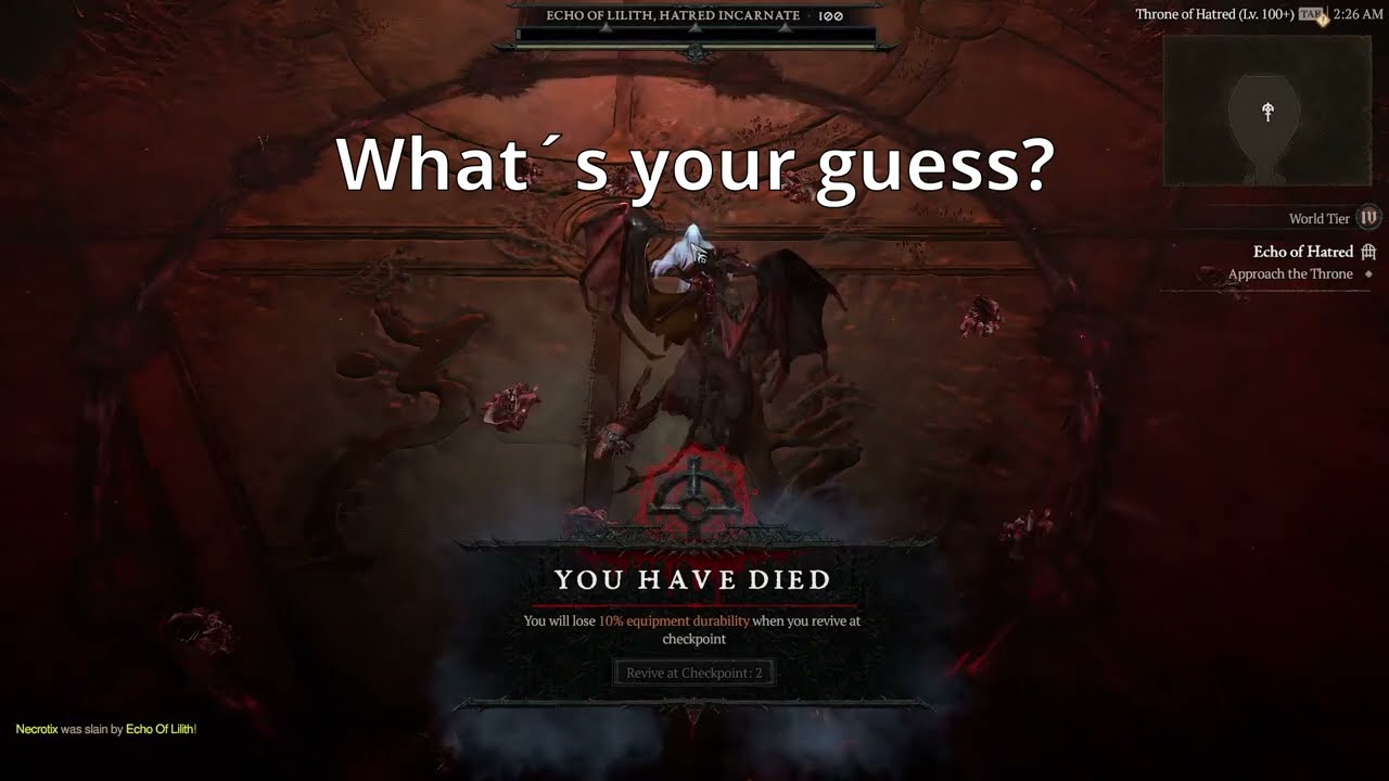 This Uber Lilith Bug Makes Her UNKILLABLE (Diablo 4 God Mode)