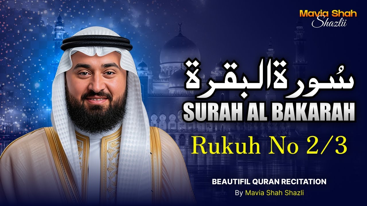 Surah Al-Baqarah | Ruku No 02 | Beautiful Tilawat | Quran Recitation