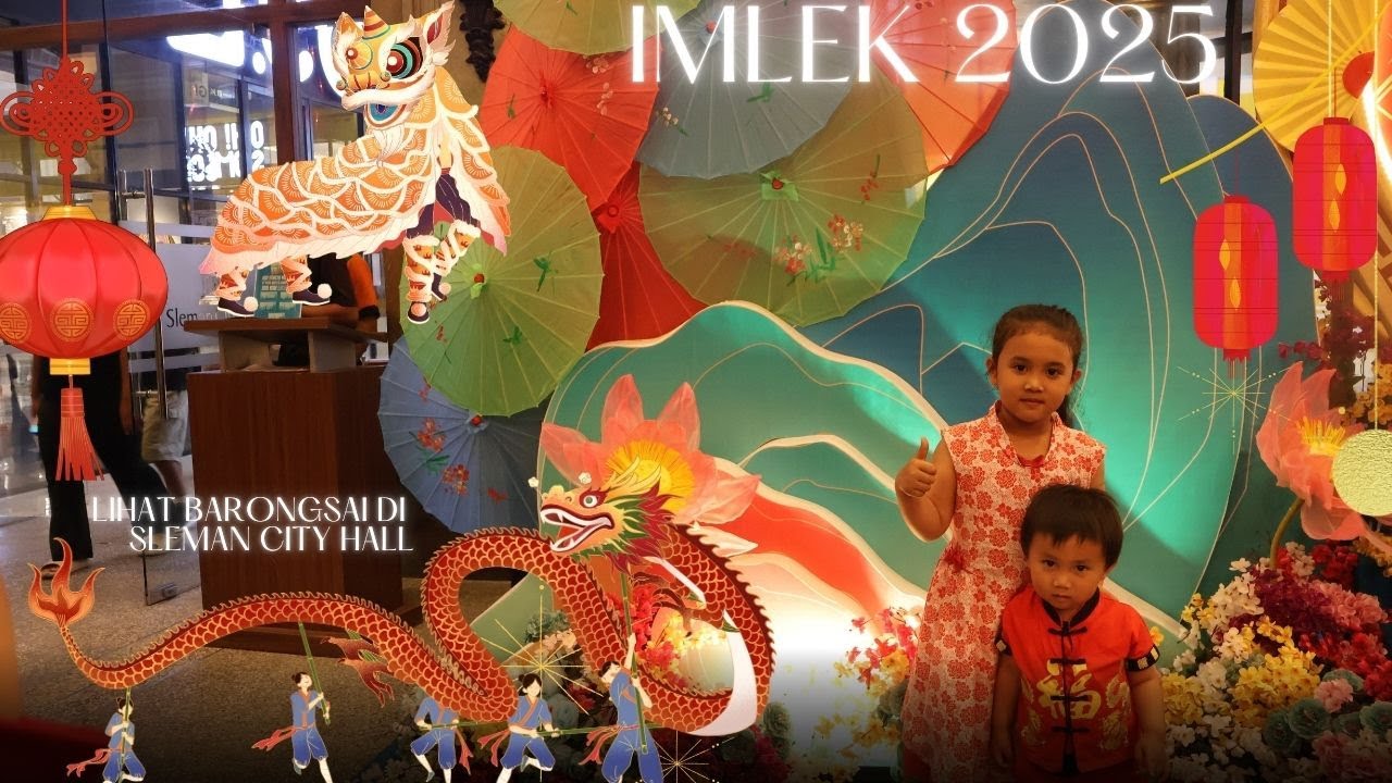 WOW! Pertunjukan Barongsai di Sleman City Hall yang Mengagumkan!