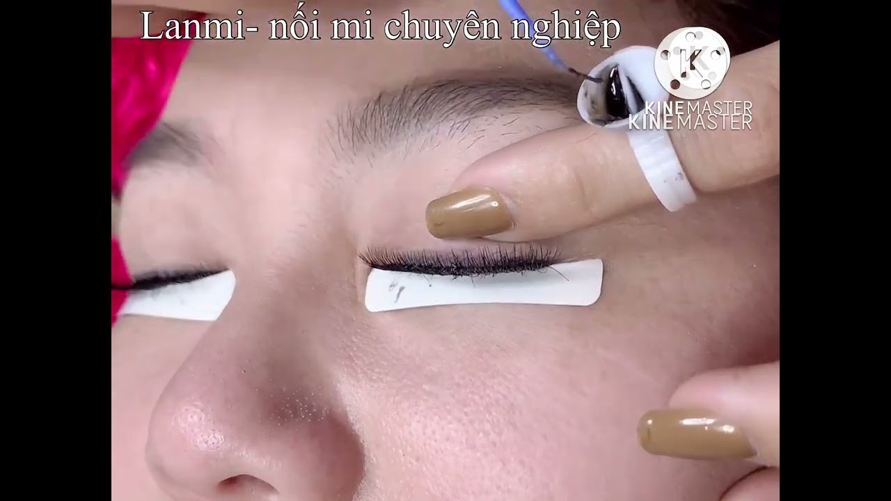 [ HỌC NỐI MI ] Bộ Mi 5 Phút - Hướng Dẫn Nối Mi Chùm Siêu Vi Điểm SIÊU NHANH 😊 #nốimi #lannoimi