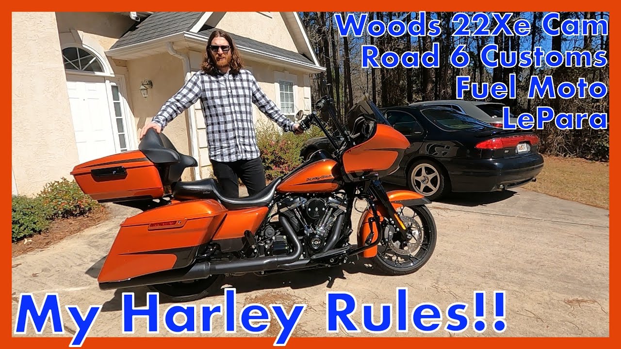 Мой Harley Davidson Road Glide 2020 года с распредвалом Woods WM8-22XE и некоторыми штучками Fuel...