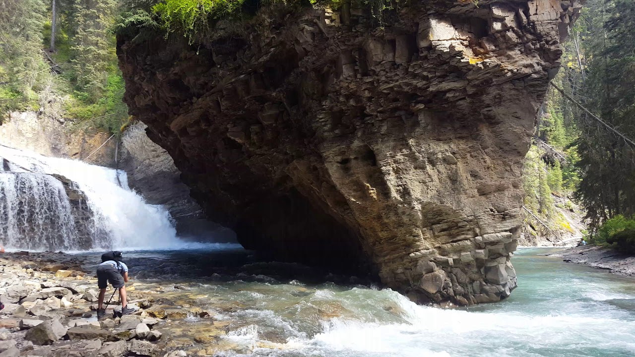 Banff- Johnston Canyon's Hidden Cave - July 2018
