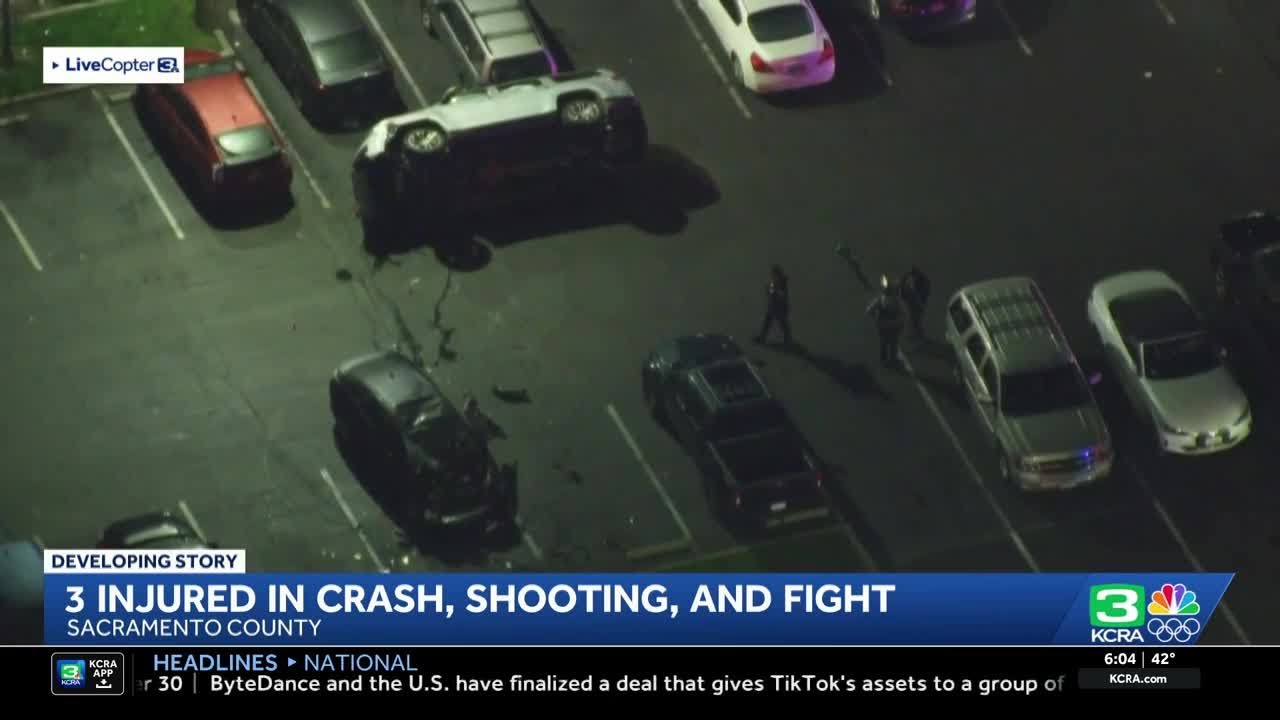 Details emerge on crash, fight and shooting in Sacramento County