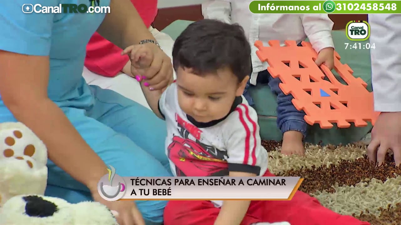 Técnicas para enseñar a caminar a tu bebé