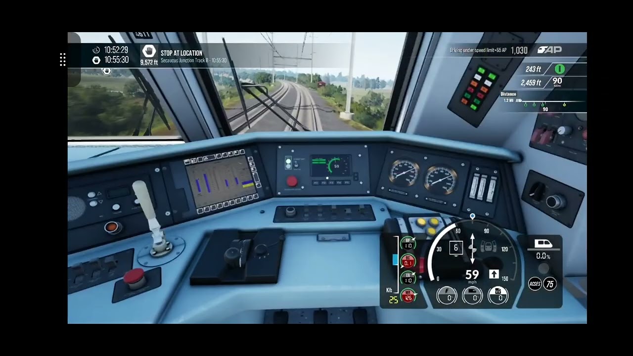 Train Sim World 6 Gameplay. Morristown Line Service: New York Penn Station to Dover