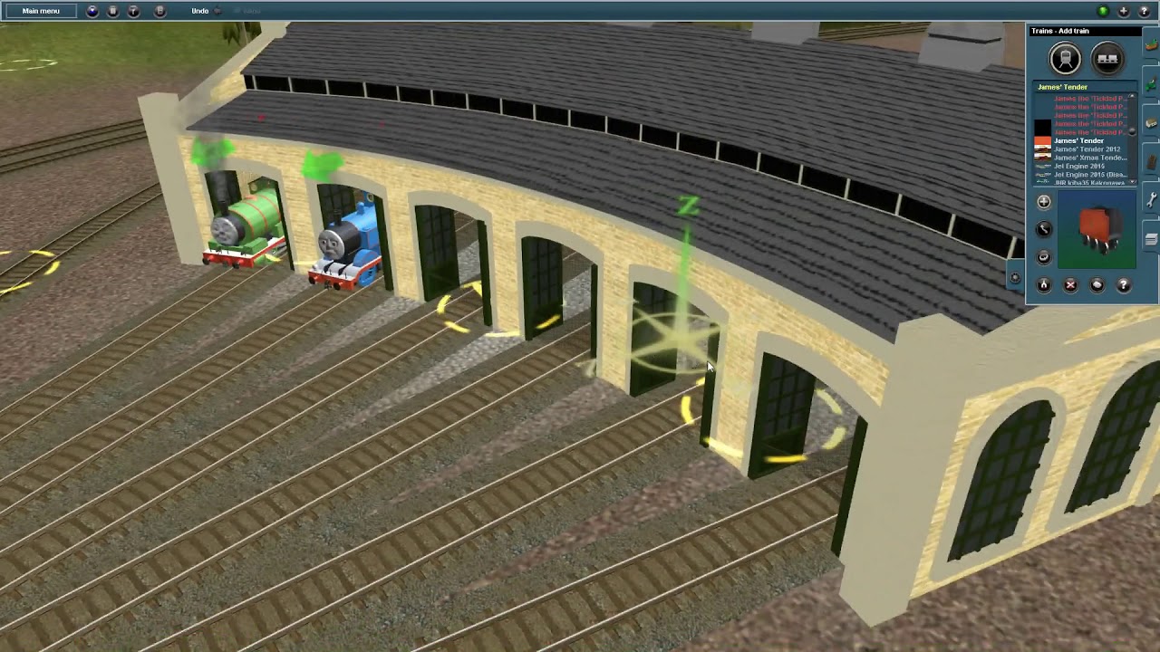 Trainz Simulator 12: Thomas Tidmouth Mainline and Edward's Branch *Building* - Part 39