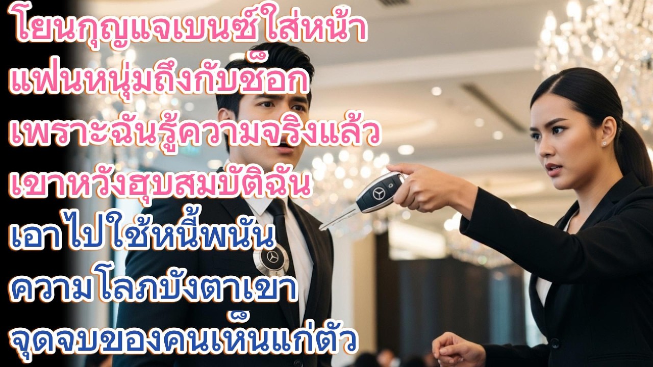 โยนกุญแจรถเบนซ์ใส่หน้า! แฟนหนุ่มหวังฮุบสมบัติไปใช้หนี้พนัน จุดจบคนเห็นแก่ตัว