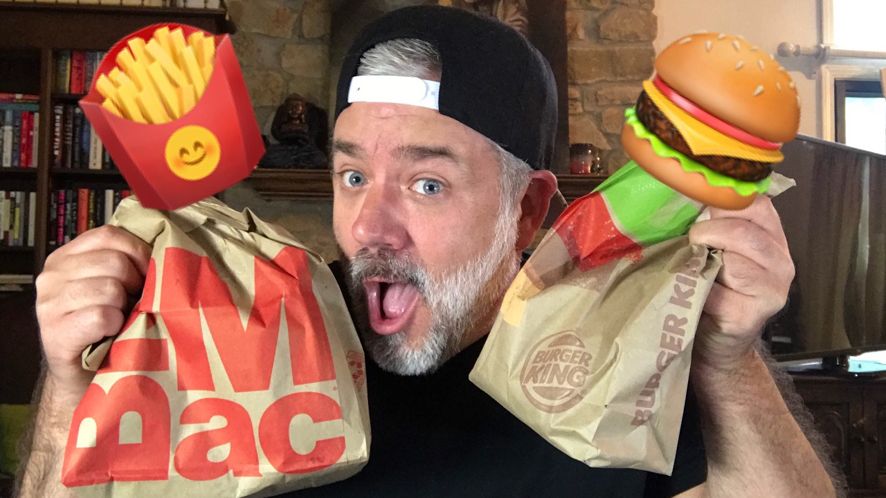 MCDONALD'S BIG MAC VS THE WHOPPER FROM BURGER KING | MUKBANG EATING SHOW