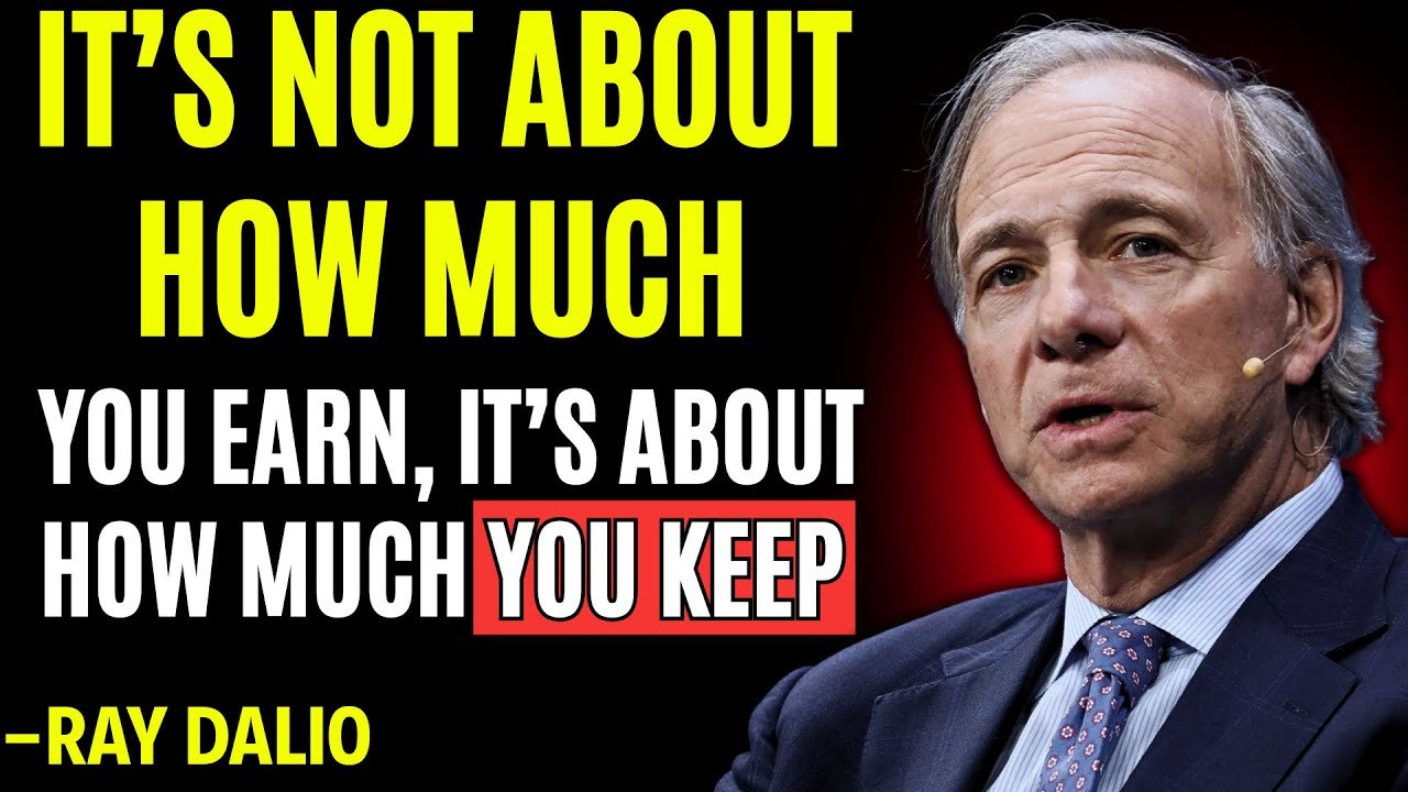 RAY DALIO: The simple method to save $100,000 with any income!