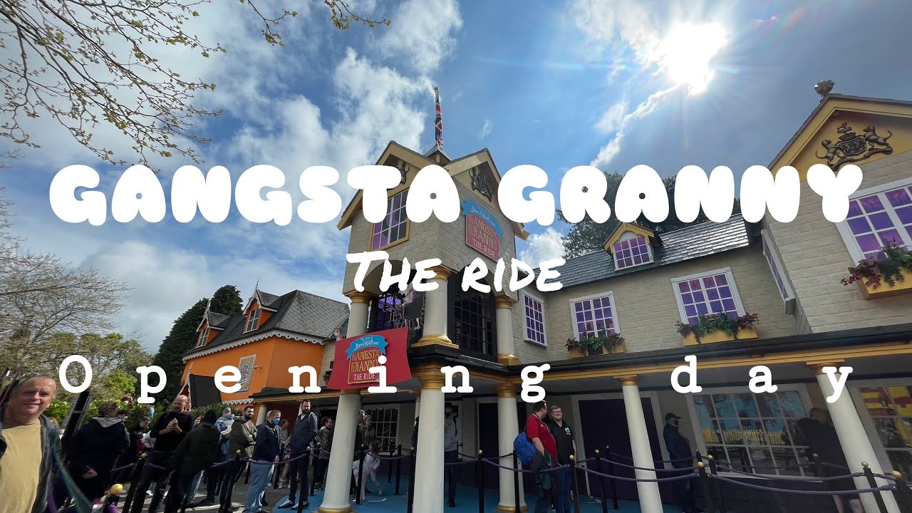 Gangsta granny: the ride | opening day footage! | ALTON TOWERS
